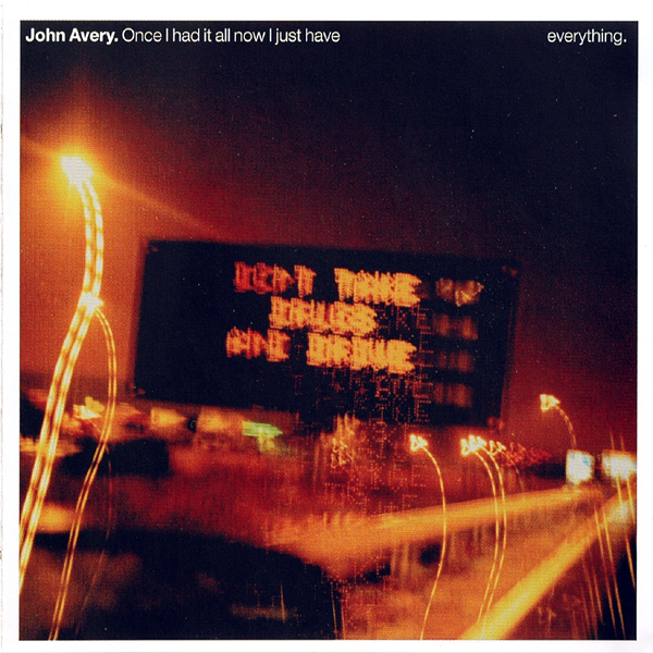 Club Of No Regrets (CD) – John Avery – Music